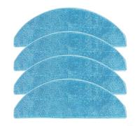 Kivivaka Reusable Microfiber Mop Cloths for Liectroux G7, RC4S, EVOLUTION AIRO Robot Vacuum Cleaner, Washable Replacement Parts, 10 Pack(4 PACK)