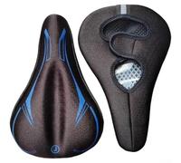 Kivivaka Road Bike Gel Saddle Cover 28cm Easy Install | for honeycomb gel structure, breathable design, long ride comfort, 28cm length, reduces pressure points