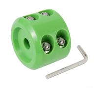 Kivivaka Rubber Winch Cable Hook Stopper for Truck Trailer 4x4 - Anti Slip Dampener Buffer Rope Line Guard Protection Red(Green)
