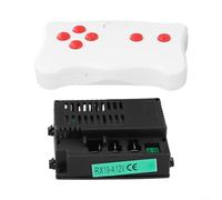Kivivaka RX19 12V Receiver with 2.4G Remote Control for Children's Ride-On Electric Car, ABS Construction, Standard Fit(full set)