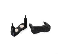 Kivivaka Sim Racing Steering Wheel Magnetic Paddle for shifter Mod 2 Pack | Matte Black Polymer, for crisp Tactile Snap, Tool Free Clamp Mount, Anti Glare Cockpit, for gt Esports Simulator Rig