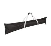 Kivivaka Ski Bag 170-190cm Skis, Adjustable Oxford Cloth Ski Pole Storage with Fixed Straps, Foldable Travel Carry Case Black