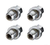 Kivivaka Stainless Steels Wheels Nuts 4 Packs for Land Rovers for Discovery 3 4 for Ranges for Rovers Sports LR068126