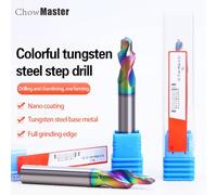 Kivivaka Steel Counterbore Step Drill -, Coated Chamfer | Counterbore Step Drill -, Coated Steel Chamfer Bit
