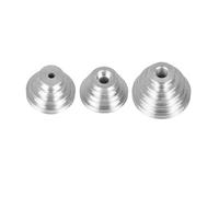 Kivivaka V-Type Aluminium Pagoda Pulley Wheel Set Z4116 Benchtop Drill Press, 45 Step Transmission with K660 Belt, Motor Shaft Drive Accessory