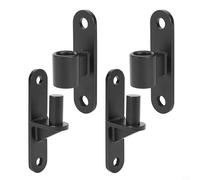 Kivivaka Wall Mount Gate Hinges 2 Pack, 304 Stainless Steel Heavy Duty Barn Door Hinge for Farm Fence Garage