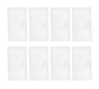 Kivivaka Washable Filter for Cleanova Vexilar W7/ W9/ W11 Robot Vacuum Cleaner, Filter Replacement 8 PCS White Paper Material Long Service Life