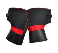 Kivivaka Waterproof Bike Handlebar Mitts Winter Warm Fleece Lined | PVC waterproof shell, thick fleece lining, windproof design, keeps hands dry and warm in rain or snow