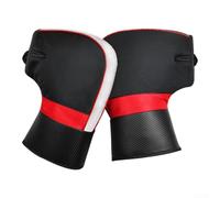 Kivivaka Waterproof Bike Handlebar Mitts Winter Warm Fleece Lined | PVC waterproof shell, thick fleece lining, windproof design, keeps hands dry and warm in rain or snow