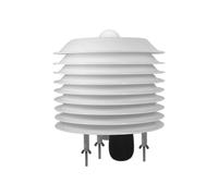 Kivivaka Weather Station Shutter Box, ABS Solar Radiation Shield Cover Temperature and Humidity Sensors, Protective Enclosure Outdoor Environmental, 140x78mm