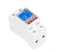 Kivivaka WiFi Smart Circuit Breaker 2P 63A for Home Energy Management with Over Under Voltage and Leakage Guard