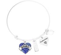 Kivosliviz Gifts for Godmother Bracelet from Goddaughter Godson Cuff God Mother's Proposal Gift Ideas for God Mother Braclet, Medium, Stainless Steel, no gemstone