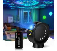 KIVOTAC Star Projector, Galaxy Starry Projection Lamp, Nebula Rotatable Lighting with Time Setting, Remote Control, Adjustable Brightness Sky Night Light for Bedroom,Gaming Room, Home Theater, Ceiling