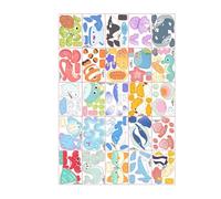 kivrimlarv 3d Jigsaw Puzzle | No Glue Educational Interactive - Animal Figures 3D Jigsaw Puzzle Set - for Boys Girls Children Teens Classroom School Bedroom Study Party