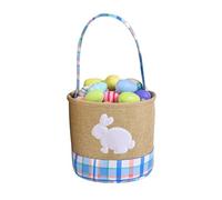 kivrimlarv Boys Easter Basket, Decorative Kids Candy Container Bag, Fun Party Decoration Organizer Bin, Ideal Present for Girlfriend, Wife, Sister, Daughter & Friends, 8.86x8.86x9.06in