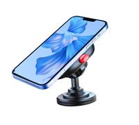 kivrimlarv Car Phone Mount, Smartphone Holder, 360 Rotatable Cradle, Strong Adhesive Base Quick Release Clip for Driving Taxi Boat Rv Travel Roadtrip Navigation, 2.36x1.57x2.99 Inches