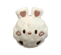 kivrimlarv Dog Toy Balls | Plush Interactive Bunny Shape Game | Dogs Pet Balls | for Play Aggressive Chewers Outdoor Pool Water Christmas Birthday