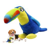 kivrimlarv Interactive Parrot for Dog Toy, Colorful Chew Toy for Dogs, Engaging Pet Toy for Small Medium Large Breeds, Fun and Interactive Dog Toys for Chewing and Enjoyable Toy That Reduces Boredom