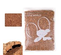 kivrimlarv Odor-Absorbing Natural Habitat Litter, Comfortable Cage Decor for Hamsters, Ideal for Indoor Use, Enhancing Pet Comfort and Cleanliness