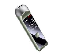 kivrimlarv Portable Breathalyzer Alcohol Tester, Breath Alcohol Measurement Device, Accurate Alcohol Breath Test Tool, LED Display Alcohols Breath Test 4.1x1.1x0.6 for Personal Use (Black, Green)
