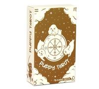 kivrimlarv Puppy Tarot, Dog Oracle Cards, Fate Divination Tarot Deck, Family Party Entertainment, Fortune-Telling Board Game, English Language Tarot, Charming Dog-Themed Tarot