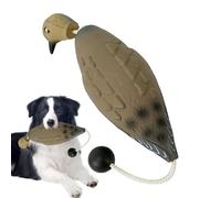 kivrimlarv Realistic Duck Dummies for Dogs, Outdoor Retrieval Training Toy, Animal Shape Chew Toys, Ideal for Puppies, Water Fetch Toy, Hunting Dog Gear, Pet Exercise Accessory, 1 Piece