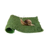 kivrimlarv Reptile Carpet | 40×25cm Washable Substrate Liner | Cuttable Terrarium Bedding Mat Supplies for Chameleons, Tortoise, Geckos, Lizards, Turtles
