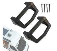 kivrimlarv RV Door Handle - 2 Pieces Grab Replacement for Exit, Entry Door Handles for RV Trailer Motorhome Campervan Truck Pickup Toolbox Easy Install Hardware Accessories
