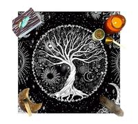 kivrimlarv Tarot Reading Accessory, Divination Card Mat, Tarot Board Game Mat, Peach Velvet Table with Premium and Durability for Family Friends Game Entertainment