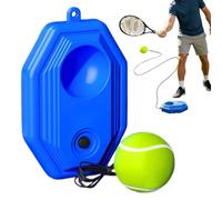 kivrimlarv Tennis Rebound Trainer Set | Complete Single Person Equipment - Tennis Trainer Set for Beginners,for Beginners Enthusiasts Playground Garage Backyard Yard Basement Park