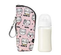 kivrimlarv Water Bottle Bag | Insulated Bottle Bag for Travel | Insulated Protection Travel Cup Holder Carrier for Daycare Outdoor Summer Picnic Camping Outing Nursing