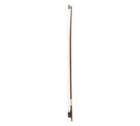 Kivvlbzeq 1 Piece QA-22 Violin Bow 4/4 Brazilian Mahogany Pure Horsetail Bow Color Line Gold Snakeskin Hand Tote Bow