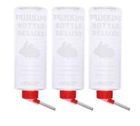 Kivvlbzeq 1000ml Small Animal Drinking Fountain Automatic Drinking Water Hanging Water Bottle Suitable for Guinea Pigfeeder Red