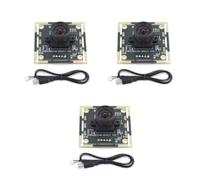 Kivvlbzeq 3Pcs Camera Module 100 Degree OV9732 2M Cable 1280x720 30fps, for DIY Autodarts.Io, USB Drive Free