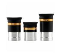 Kivvlbzeq 3PCS/SET 1.25 Inches 62 Degrees 4mm 10mm 23mm Astronomical Telescope Aspheric Wide-Angle Eyepiece Combination Set