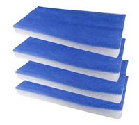 Kivvlbzeq 4pcs Airbrush Hobby Booth Filter Set, for Master, Paasche, Imyyds, Replacement Filter Easy Install Easy to Use