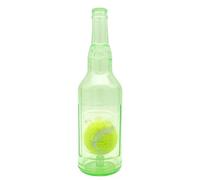 Kivvlbzeq Dog Toy Water Bottle Cruncher Chew Bottle Toys for Dogs Plastic Water Bottle Chew Toys for Dogs with Ball Green