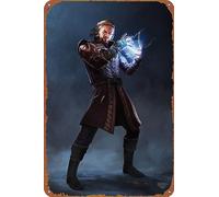 KIVYYB Gale from Baldur's Gate 3 Poster Metal Plaque Tin Sign,Vintage Metal Pub Club Cafe bar Home Wall Art Decoration Poster Retro 8x12 inches