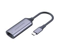 Kiwee Broadband USB C to Ethernet Adapter 5Gbps, Aluminum Thunderbolt 4/3, RJ45 LAN Network, Plug and Play, For MacBook Air/Pro, Dell XPS, iPhone 15, NAS, Windows Laptop, Chromebook, iPad Pro, Surface