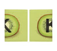 Kiwi Art Pattern Passport Card Holder Travel Passport Covers Case Pu Passport Book Cover Passport Wallet Cover Case Passport Protective Cover Unisex Passport Protector, style, 20.3x13.8cm