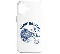 Kiwi Bird Cannibalism, Funny New Zealand Bird Watching Case for iPhone 16 Plus