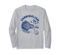 Kiwi Bird Cannibalism, Funny New Zealand Bird Watching Long Sleeve T-Shirt