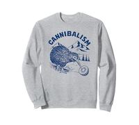 Kiwi Bird Cannibalism, Funny New Zealand Bird Watching Sweatshirt