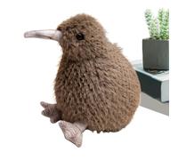 Kiwi Bird Figure - Kiwi Bird Plush, Cute Bird Doll | Small Cutting Bird Doll, Simulation Kiwi Plush, Ugly and Cute Ugly Cute Doll Gift