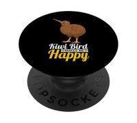 Kiwi Bird Makes Me Happy New Zealand Kiwi PopSockets Adhesive PopGrip