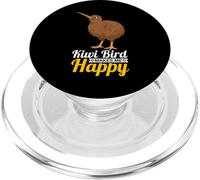 Kiwi Bird Makes Me Happy New Zealand Kiwi PopSockets PopGrip for MagSafe