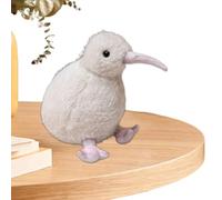 Kiwi Bird Plush - Animal Toy | Bird Doll - Realistic Long Beak Design Feature, Cuddly Huggable Fabric Construction Christmas Use