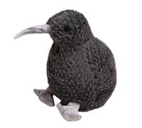 Kiwi Bird Plush Toy - 25cm Realistic Bird Plush | Ugly-Cute Doll Gift With Short Material, 25cm Realistic Kiwi Toy For Boys, Soft Short Plushs Huggable For All Ages, Black & Brown