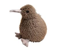 Kiwi Bird Plush Toy | Soft Stuffed Animal Doll Simulation Small Long Beaked Hugging Pillow | Cute Ugly Exotic Feathered Gift for Boys Girls