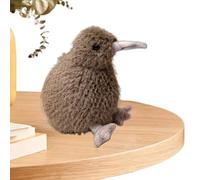 Kiwi Bird Plush Toy - Stuffed Animal Little Furry Kiwi plushi Doll - Realistic Hugging Simulation Bird Toys for Kids | Cute Little Birds plushi as Gift for Your Kids Friends
